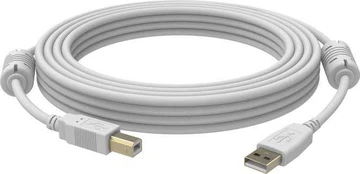Kabelis USB Vision USB-A - USB-B 5 m Baltas (TC2 5MUSB)