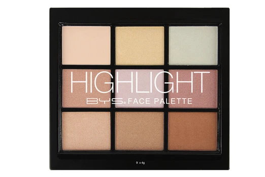 Švytėjimo suteikianti paletė BYS Highlight, 36 g