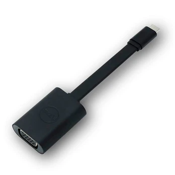 Adapteris Dell USB C male, VGA, juoda