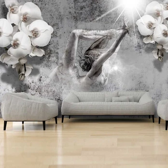 Artgeist Fototapetas - Arrangement with orchid