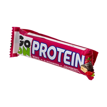 Baltyminis batonėlis su spanguolėmis SANTE GO ON, 50 g