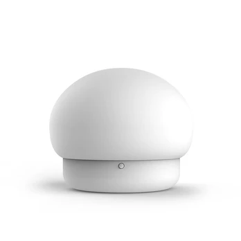 Oem Night lamp W-008 Mushroom baltas