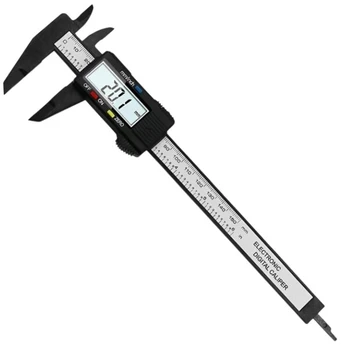 Elektroninės staklės 150 mm skaitmeninės LCD matavimo staklės