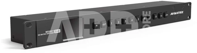 8 x 8 3G-SDI Matrix Switcher (1 RU)