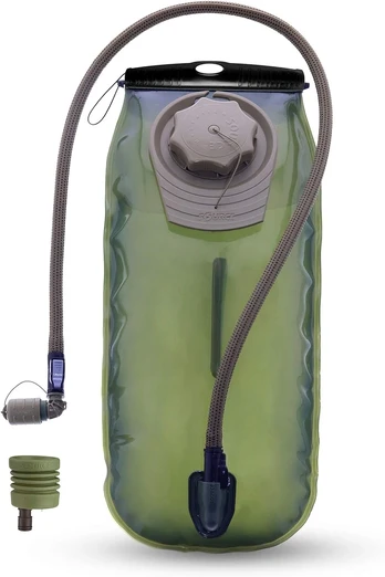 Gertuvė Source hidratacijos sistema WXP Low Profile, 3 l, žemo profilio konstrukcija, Coyote