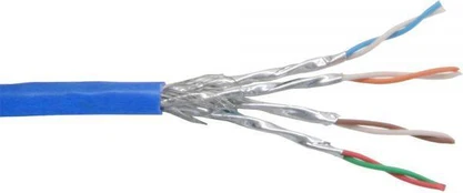 InLine Roll montavimo kabelis, Cat.6, 1000 Mbit, 100m, mėlyna (76499B)