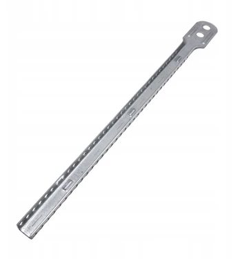 100x Viršutinė pakabos dalis nonijui Protektor 440mm sidabrinė