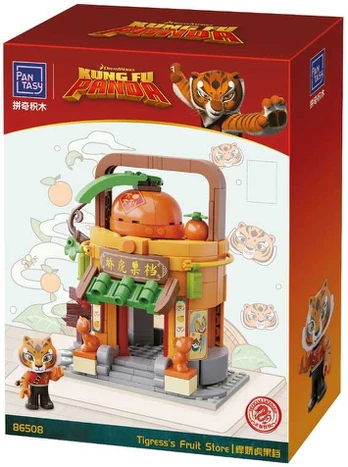 Pantasy Kungfu Panda Mini Street View - Tigress's Fruit Store Construction Set