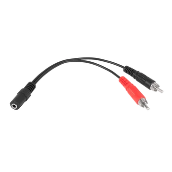 Lider Oem Kabelis 2xRCA - AUX 3.5mm 0.2m