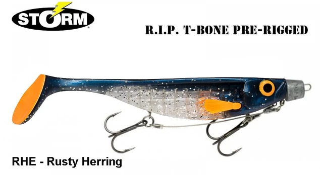 Storm R.I.P T-Bone su svareliu RHE Rusty Herring 18 cm