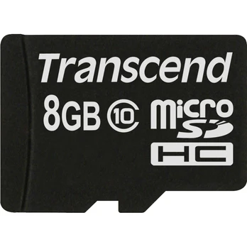 Atminties kortelė Transcend microSDHC 8 GB Class 10