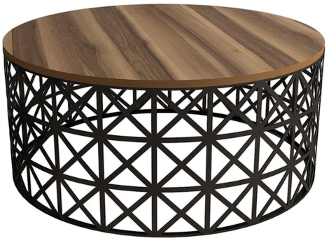 Selin Metal Ferforje - Walnut