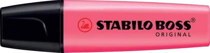 Teksto žymeklis STABILO, rožinis, 2-5 mm
