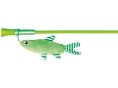 Žaislas ant pagaliuko katėms Trixie TX-45742, žalias, 42 cm kaina