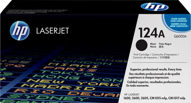 Tonerių kasetė HP Q6000A, juoda