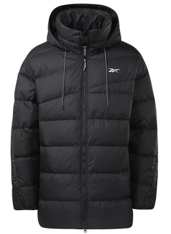 REEBOK - KURTKA UNISEX VECTOR LONG DOWN JACKET HH8368 6517-2, XS