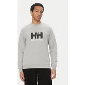 Helly Hansen Džemperis Logo Crew 30395 Pilka Regular Fit