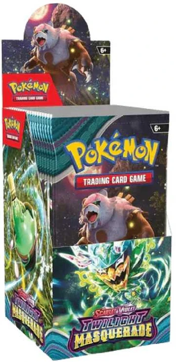 Pokemon TCG: Twilight Masquerade - Half Booster Box (18 Packs)