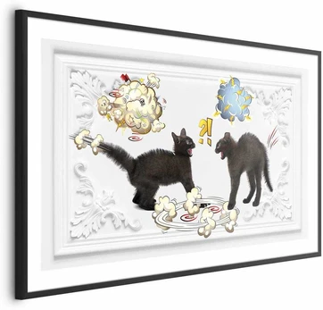 Artgeist Plakatas - Cat Fight