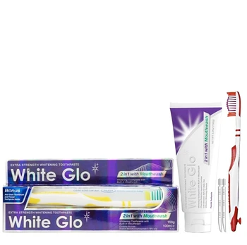 Rinkinys White Glo 2in1, 150 ml
