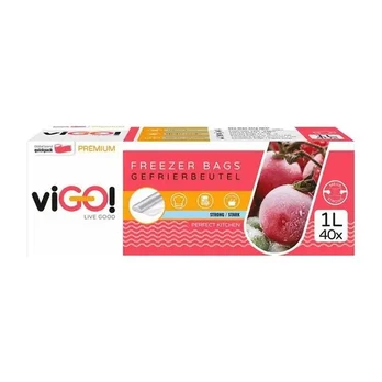 Šaldymo maišeliai VIGO! PREMIUM, 1 l, 40 vnt