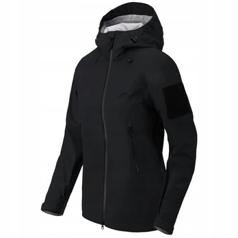 Moteriška striukė, Helikon-Tex, Hardshell SQUALL, Juoda