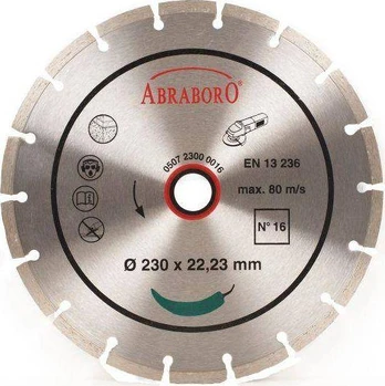 Abraboro Diamond blade 230 x 22/7 N16 (AB23000016)