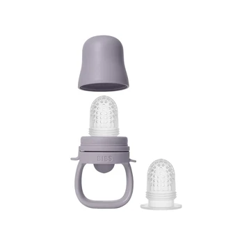 BIBS silikoninis maitintuvas, Fossil grey