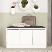 Batų dėžė MR2-W-White Balta kaina