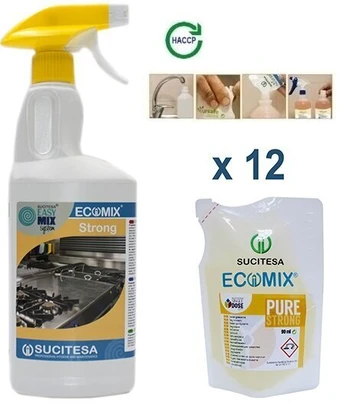 Ecomix Strong Riebalų valiklis, 12 vnt