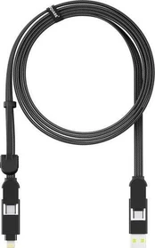 Rolling Square inCharge XL 6-in-1 Multi-Ladekabel 2m Juodas
