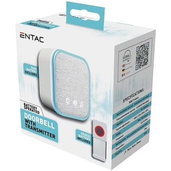 Entac Türklingel IP44-Sender inkl. 1xCR2032