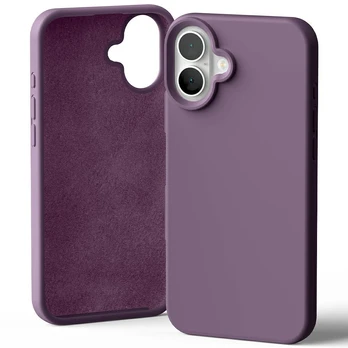Dėklas Mercury Silicone iPhone 16 Plus 6,7" violetinė |violetinė