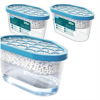 Bekvapis drėgmės sugėriklis „Sillar“ 400 ml – 3 vnt.