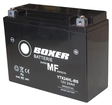 Akumuliatorius Boxer YTX24HL-BS 12V 24Ah 340A