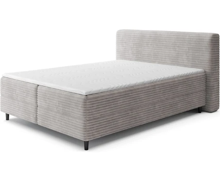 Cortiko 180x200, Modern, Light grey
