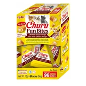 INABA CAT FUN BITES CHICKEN&TUNA&CHEESE 8x12g (96g) kaina