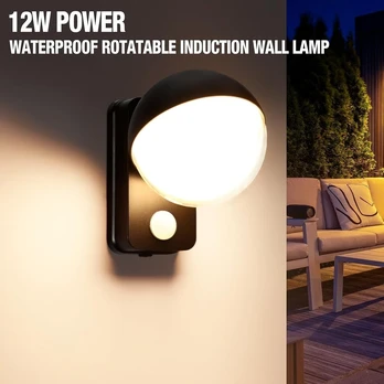 Sieninis lauko LED šviestuvas Viitech 12 W 3000K IP65