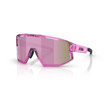 BLIZ Fusion Small akiniai | Transparent Pink - Brown Rose Multicolour