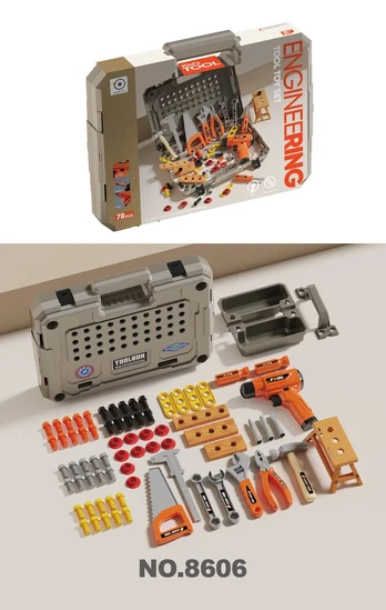 Handyman set with case 78el.