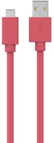 Laikiklis Sinox USB C til USB A kabelis. 1m. Rožinė