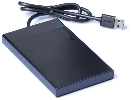 UGREEN Adapteris Housing for SATA 2.5" USB 3.0 Disk Drive - Juodas