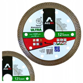 Deimantinis diskas 125mm plytelėms, granitui, betonui