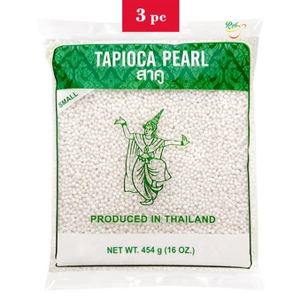 Tapijokos perlai - smulkūs, Tapioca Pearls Small, Thai Dancer, 3x454g