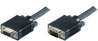 Kabelis MicroConnect D-Sub (VGA) - D-Sub (VGA) 1m juoda (MONGH1B)