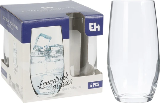 Stiklinių rinkinys, 360 ml, 4 vnt.