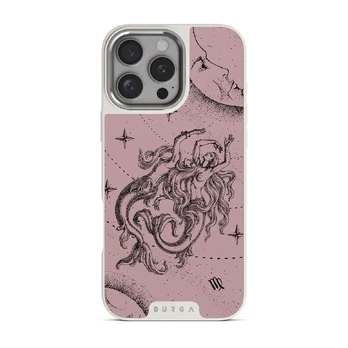 Virgo - iPhone 16 Pro Max Case, Elite Light (MagSafe) / Silver / Pink