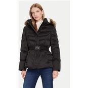 Guess Pūkinė striukė W5BL31 W2802 Juoda Regular Fit