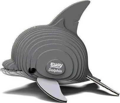 Dėlionė Fat Brain Toys Eugy – 3D galvosūkis – delfinas