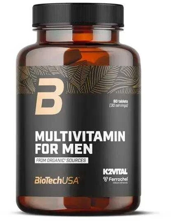 Biotech Multivitamin For Men from organic sources 60 tabl.